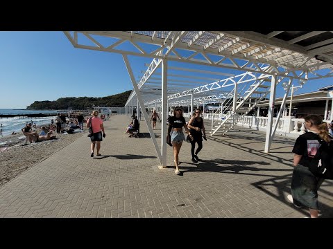 Видео: Курорт #Ольгинка Лучшие пляжи Сочи и Геленджика Бархатный сезон на Черном море