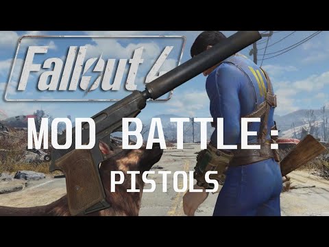 Видео: 10 модов пистолетов для Fallout 4 — Mod Battle