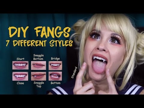 Видео: Инструкция: ДЕШЕВЫЕ И ПРОСТЫЕ КЛЫКИ (7 разных стилей в виде тоги)