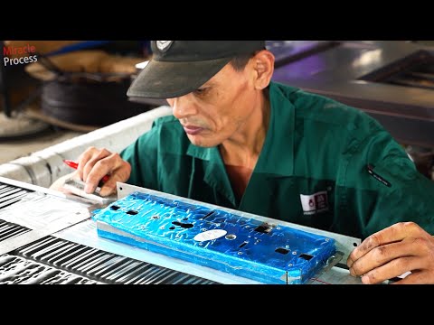 Видео: Как китайская фабрика производит металлические двери