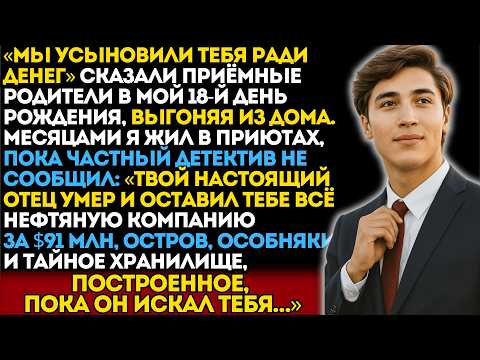 Видео: Меня усыновили ради денег… но в 18 я стал наследником состояния в $91 млн