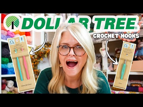 Видео: Вязальные крючки Dollar Tree — это нечто потрясающее или пустая трата денег?