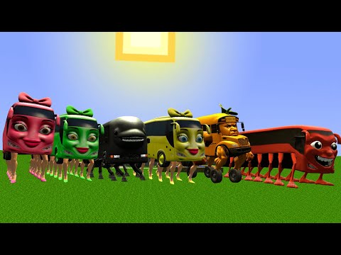 Видео: Вся итальянская семья автобусов ИИ Brainrot в Garry's Mod!!