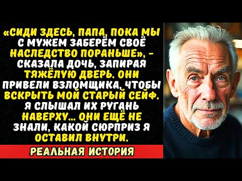 Видео: Дочь заперла меня в подвале, чтобы ограбить мой сейф. Но она не знала, что я…