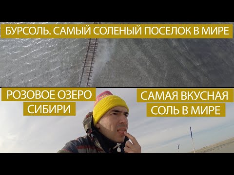 Видео: Тень нашей деревни "Бурсоль". Розовое озеро и самая вкусная соль в мире.