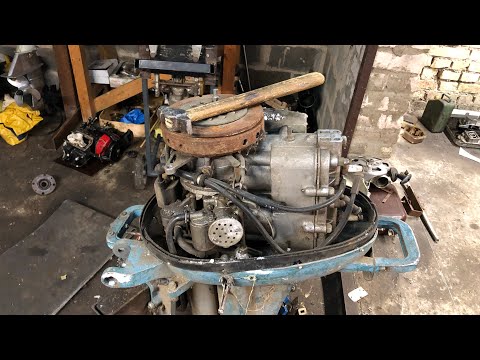 Видео: Вихрь 25 сняли маховик мощным сьемником