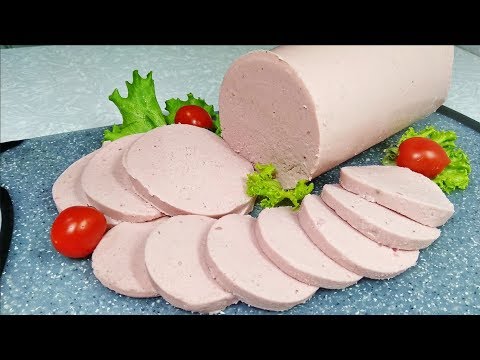 Видео: Домашняя докторская колбаса из курицы | Без оболочки
