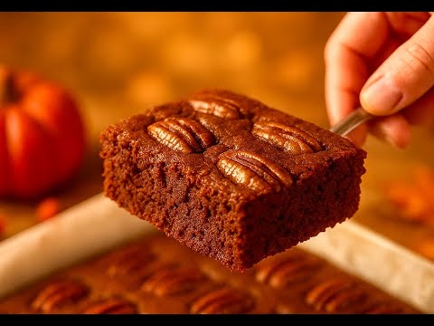 Видео: Эти пекановые брауни поразят вас!