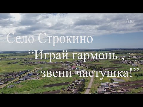 Видео: "Играй Гармонь звени частушка"  -С Строкино .Колосовский район .Омская область. 11.06.2022 год .