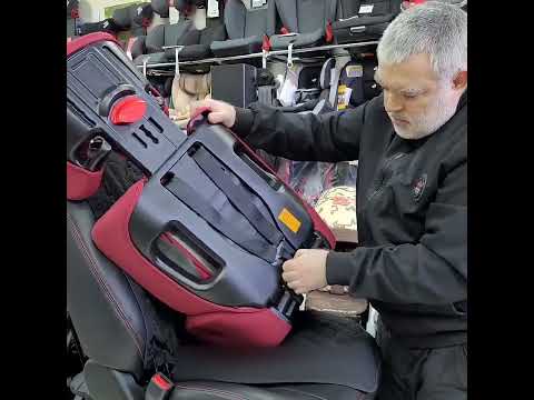 Видео: Как крепится автокресло 9-36кг. Одна из обычных схем крепления.