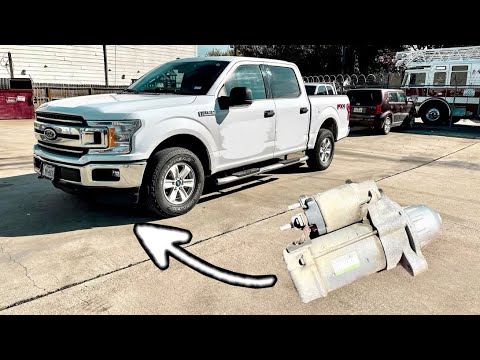 Видео: Как заменить стартер на Ford F-150 2019 года
