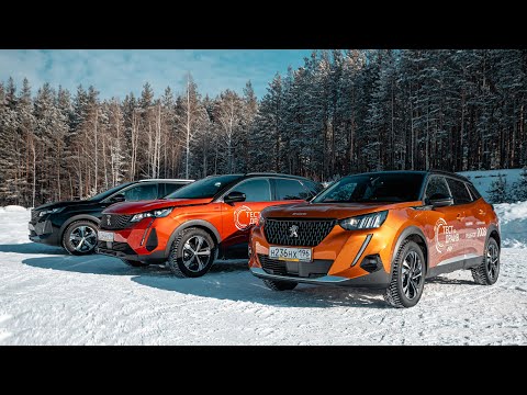 Видео: Тест-драйв / обзор Пежо Peugeot 2008 / 3008 / 5008 с Александром Морозовым