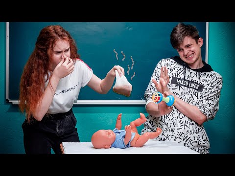 Видео: ПОДРОСТКИ-РОДИТЕЛИ! У Маши и Влада появился РЕБЁНОК!
