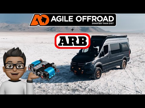 Видео: Комплект бортовой пневмоподвески ARB для Sprinter + установка AuxBeam | vlog 003