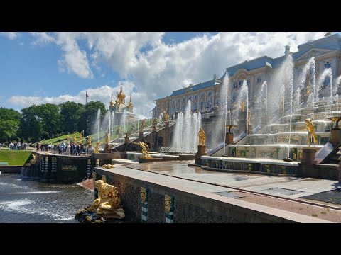 Видео: Путешествие в Петергоф