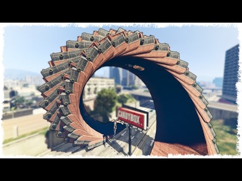 Видео: ГИГАНТСКАЯ РАМПА ЧЕРЕЗ ВСЕ КАРТУ В GTA ONLINE (УГАР, ЭПИК В ГТА 5) #304