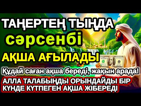 Видео: Тыңда Өте күшті дұға сәрсенбі, Алла бір күнде ойламаған ақша байлық жібереді, ризығың көбейеді