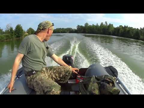 Видео: Снова на рыбалку! (обкатываем Nissan Marine 18)