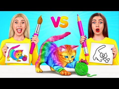 Видео: Кто Лучше Нарисует Предмет, Получит Его Челлендж от Trend DO Challenge
