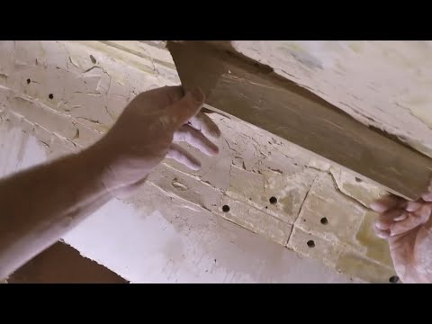 Видео: Штукатурка. Ремонт и реставрация потолка с лепниной. Восстановление утрат и отсутствующих элементов.
