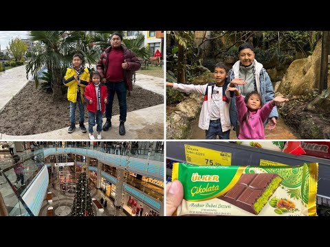 Видео: 16. Стамбул в декабре: ком услуги, океанариум Akva Florya, Дворец Долмабахче, Emaar Square, цены