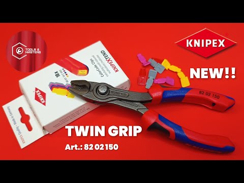 Видео: NEW‼️KNIPEX "TWIN GRIP" 82 02 150 + набор клипс TEND,art.00 61 10 CV01(10pcs). Отличный инструмент.