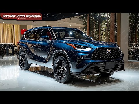 Видео: Обзор Toyota Highlander 2026: новый дизайн, новая мощность, та же надёжность
