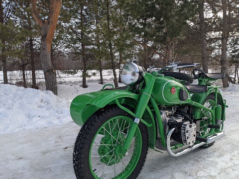 Видео: Вторая жизнь мотоцикла м-72