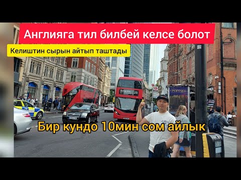 Видео: Англияга кантип барса болот