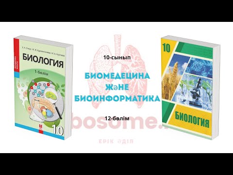 Видео: 10-сынып Биомедицина және биоинформатика | 12-бөлім | Ribosome.kz | Ерік Әділ
