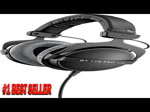 Видео: Студийные наушники Beyerdynamic DT 770 PRO 80 Ом, полноразмерные, серого цвета. В комплекте - B00...