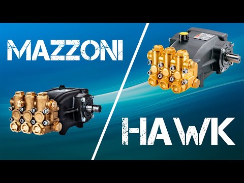 Видео: Сравнение насосов Hawk NMT 1520 и Mazzoni MMD 1525