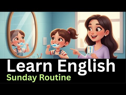 Видео: Семейная воскресная рутина | Подкаст «Разговор на английском» | Медленный английский | Разговор н...