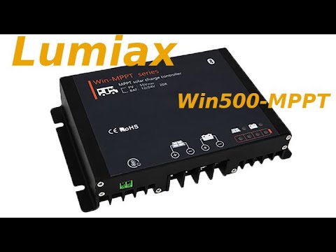 Видео: Солнечный контроллер для лодки. Lumiax Win500-MPPT