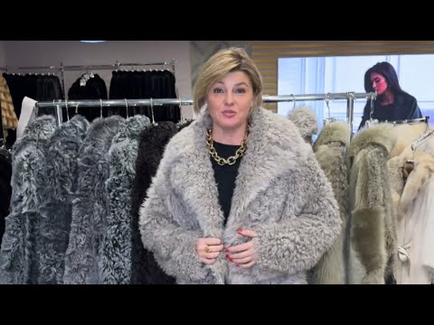 Видео: ДВУСТОРОННЯЯ🔥ДУБЛЕНКА💎с международной выставки🌏из испанского🇪🇸сырья Тиградо🦙производство🇹🇷#дубленка