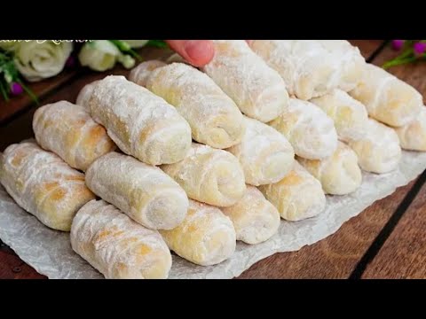 Видео: Нежные, как Мороженое! Ореховые трубочки за 10 минут! Простой рецепт печенья😋
