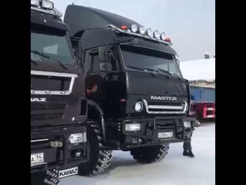 Видео: Якутские Камазы / Yakut Kamaz / Truck driver