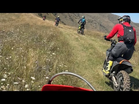 Видео: Покатушки на эндуро по лесам по горам