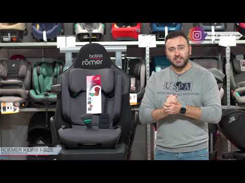 Видео: Britax Roemer Kidfix i Size – автокресло от 3 до 12 лет