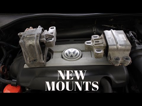 Видео: ЗАМЕНА ОПОРЫ ДВИГАТЕЛЯ И КОРОБКИ ПЕРЕДАЧ | MK6 GTI