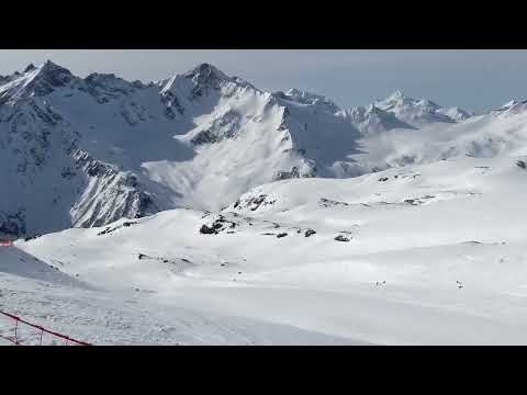 Видео: Курорт Эльбрус. Cпуск от Гара-Баши до Азау. 2024г.