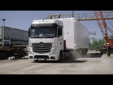 Видео: Перевозка модулей | НЕГАБАРИТИКА