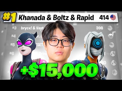 Видео: 1-Е МЕСТО В ФИНАЛЕ FNCS дивизиона 1 с Boltz и Rapid 🏆 ($15 000)