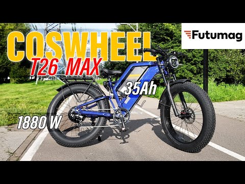 Видео: Электрофетбайк COSWHEEL T26 MAX , на любой рост!
