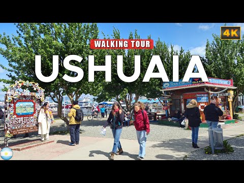 Видео: Ушуайя, Аргентина – «Конец света» 2024 Patagonina 4K пешеходная экскурсия