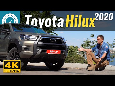 Видео: Toyota Hilux 2020. Новый мотор для Prado?