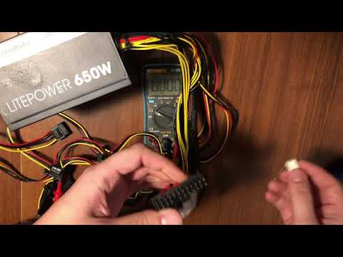 Видео: Ремонт блока питания Thermaltake