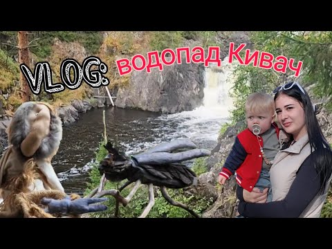 Видео: VLOG Дунаевы | Ездили без Мужа на водопад!| достопримечательность Карелии|