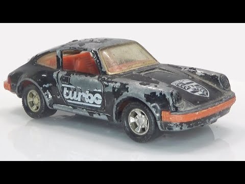 Видео: Порше Турбо. Восстановление Matchbox SuperKings модель №К 70 до заводского состояния.