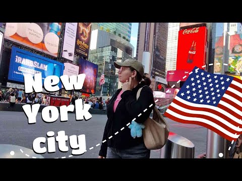 Видео: Первые впечатления после переезда в Нью-Йорк/New York. Переезд в США/USA после выигрыша грин карты